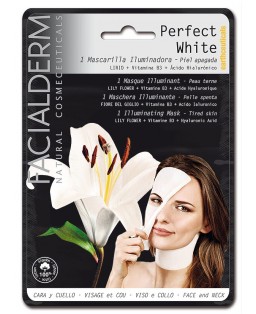 FacialDerm Perfect White Viso Intensiva illuminante e anti-macchie al Lirio