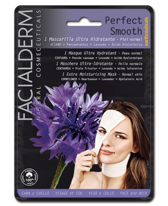 FacialDerm Perfect Smooth Viso Ultra Idratante Centaurea